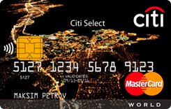  MasterCard Premium Citi Select Premium 