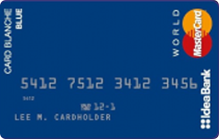  MasterCard World Card Blanche Blue  