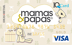  Visa Gold IQcard Mamas & Papas  
