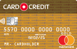  MasterCard Gold Card Credit Gold   