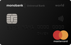  MasterCard World  monobank 