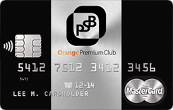  MasterCard lack Edition Orange Premium Club 