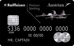  MasterCard lack Edition Austrian Airlines-MasterCard World Black Edition 