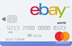  MasterCard World eBay debit  