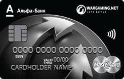  MasterCard lack Edition World of Warships Premium -