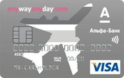  Visa Platinum ANYWAYANYDAY -