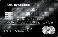  MasterCard Premium MasterCard World Elite  