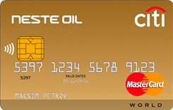  MasterCard World Neste - Citibank World -  