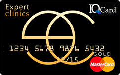  MasterCard Gold IQCard EXPERT CLINICS  