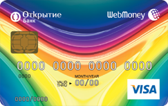  Visa Unembossed WebMoney  