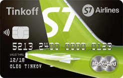  MasterCard lack Edition S7-Tinkoff Black Edition  